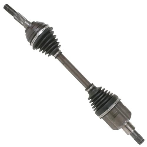 Image of Detroit Axle - 2pc 4WD Front CV Axles for Chevrolet Trailblazer GMC Envoy XL XUV Buick Rainier Isuzu Ascender Saab 9-7x Bravada, CV Axle Shafts Assembly Replacement