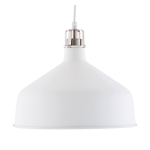 Light Society LS-C167-WHI Banbury Pendant Lamp, White