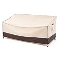 F&J Outdoors 3 Seater Patio Sofa Cover Waterproof Heavy Duty Outdoor Couch Cover, 87" W x 39" D x 36" H