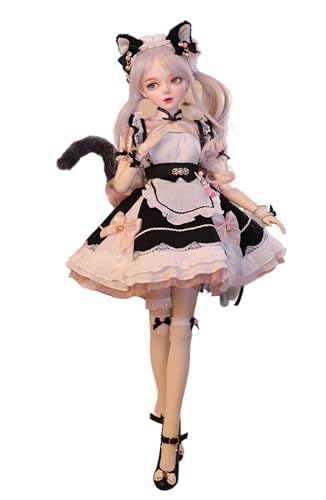 VLEYAN ` ̊֐ߐl` bjdh[ BJDDoll 1/3 h[ ō̃v[g, g56 cm, 胁CN (ChL)
