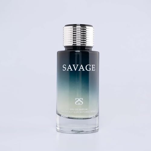 Image of Symphony Perfume SAVAGE Eau De Parfum, 100ml 3.4oz, Luxury for Men, Long Lasting, Woody, Aromatic Fresh Masculine, Lavander, Signature Scent