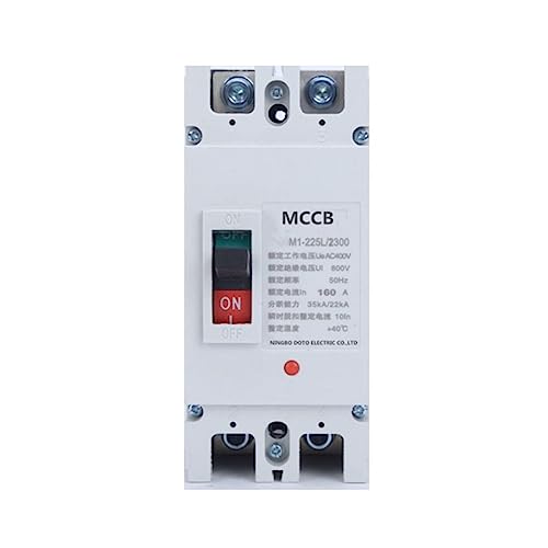 Disjoncteur MCCB M1-100L protège surchauffe armoire plastique air 100A
