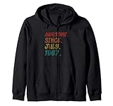 Photo Gallery awesome since july 1967 men women birthday ideas vintage felpa con cappuccio Photo Gallery awesome since july 1967 men women birthday ideas vintage felpa con cappuccio