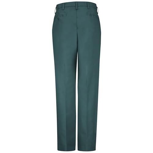 Red Kap Men's Red-E-Prest Work Pant - Wrinkle Free Workwear for Mechanics, Breathable and Durable, Front & Hip Pockets, Spruce Green, 33W x 34L by Red Kap - Used condition - Image 3