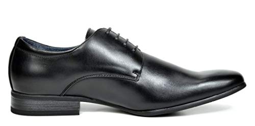 Bruno Marc Men's Classic Modern Formal Oxfords Lace Up Leather Lined Dress Shoes3