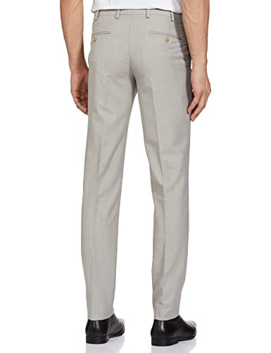Image of PARK AVENUE Men Men's PLEATLESS Smart FIT Medium Fawn Formal Trouser