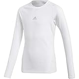 adidas Kinder Alphaskin Longsleeve Funktions Shirt, White, 152