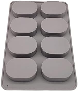 Cake Tin， Non-Stick Cake Mould, Baking Tools Baking Mold,Cake Mould,Silicone Mold Food Grade DIY Cake Baking Mold Baby Food Supplement Steamed Egg Jelly Pudding Oval Shape Tool Molds