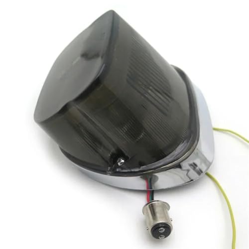 Feu arrière pour Dyna et Sportster boîtier Lay Down fumé haute finition
