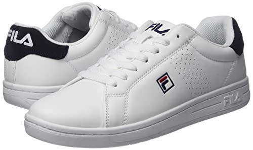 Fila Baskets Basses Crosscourt 2 F pour Homme, Blanc, 43 EU