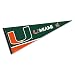 Miami Hurricanes Pennant Full Size Felt