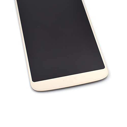 Image of LCD Screen Display with Digitizer Touch Panel Without Bezel Frame Compatible with Motorola Moto G6 Play(Golden)