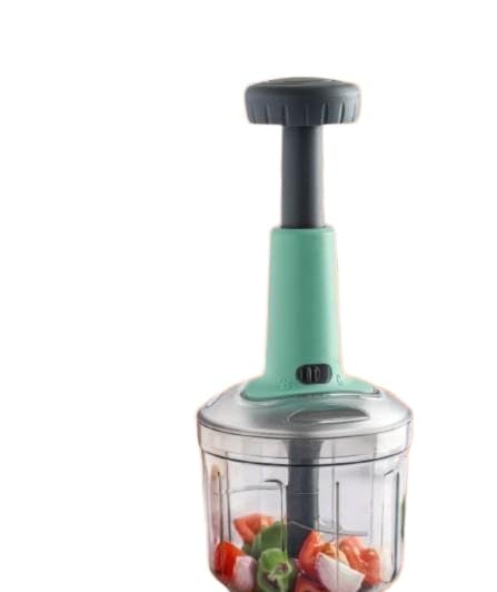 Mini Hand-Pull Chopper for Onion, Garlic & Vegetables || Compact Manual Chopper for Quick Kitchen Prep || Handy Pull Cord Chopper for Salads, Salsa & Chutneys || Lightweight Manual Food REV-P231-image-1