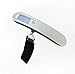 Balance de bagages électronique Balance de charge portable 50KG Balance de voyage LCD Ecran LCD Batterie-Argent