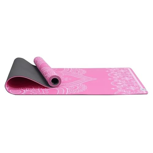 Yoga Mat - Premium 6mm Print Reversible Extra Thick and Large Non...