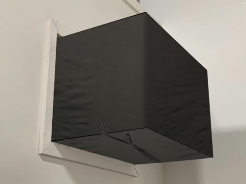 Image of Stylista Polyester Window ac Cover Suitable for O-General 1.1 Ton AMGB12FAWA, Military Color Elastic fit Cover for Front and Rear of Window Ac