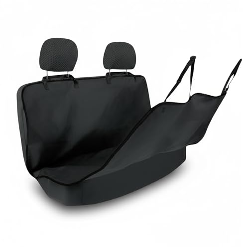 COSHANO Manta Cubreasiento de Coche para Perros, Mascotas, Fundas para Asiento Trasero, Protector Impermeable Universal, Cobertor 150x124cm