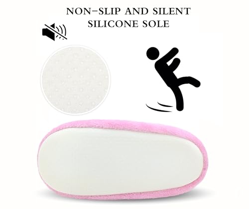 Image of Keyela Women Cozy Warm Slipper Socks, Non Slip Gripper Indoor House Socks | Soft warm cozy fabric, gripper anti-slip bottom for bedroom, lounge and all indoor daily use