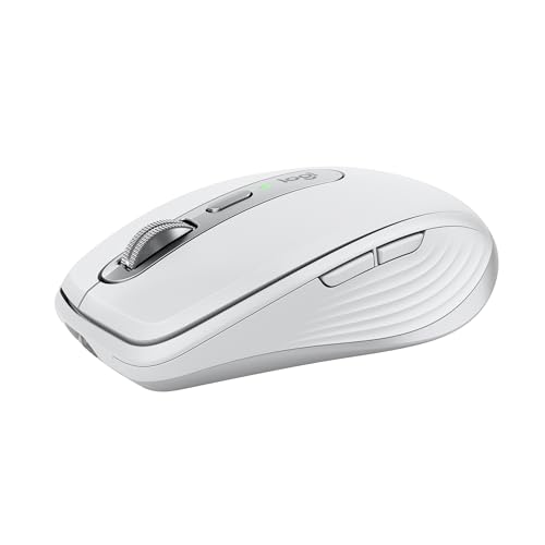 Logitech MX Anywhere 3S for Mac, Souris Bluetooth compacte sans Fil, 8 000 PPP sur Toute Surface, clics discrets, USB-C, Souris sans Fil pour MacBook Pro, Macbook Air,...