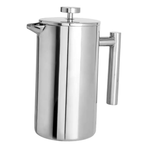 Image of ARTISOUL French Pressing Coffee Maker Gift Family Friends Stainless Steel with Filter 9.2x18.2cm 600ML | Home & Garden | Kitchen Dining & Bar | Small Kitchen Appliances