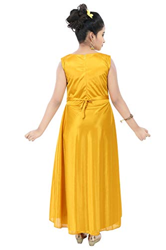 Image of Chandrika Kids Embroidered Festive Gown Dress for Girls