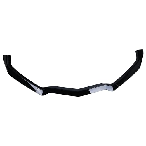 3PCS Front Bumper Lip and Front Splitter Kit FIT 2020-2023 Corvette C8 Stingray, Gloss Black ABS Exterior Protector Replaces Factory Style Front Lip, 3-Piece Segmented Splitter - Image 4