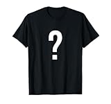 Photo Gallery punto interrogativo ? lettera numero simbolo alfabeto iniziale maglietta Photo Gallery punto interrogativo ? lettera numero simbolo alfabeto iniziale maglietta
