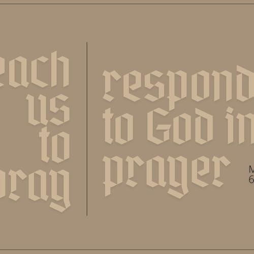 Responding To God In Prayer - Matthew 6:10 - November 23, 2025 cover art