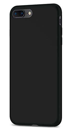Spigen Liquid Crystal [2nd Generation] iPhone 8 Plus Case/iPhone 7 Plus Case with Matte Finish for Apple iPhone 8 Plus (2017) / iPhone 7 Plus (2016) - Matte Black