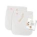 Produktbild Amazy 2er Set Nussmilchbeutel aus Hanf inkl. Beileger mit Anwendungstipps | 100% natürlich  Vielseitiges Passiertuch zur Zubereitung von Nussmilch, Gemüsesäften und Smoothies (2 Stück | 25 x 30 cm)