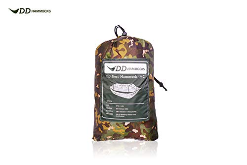 DD Hammocks Nest Hammock - MC: Fully Camouflaged Camping Hammock For Stealth Camping Backpacking And Hiking Adventure - Image 5