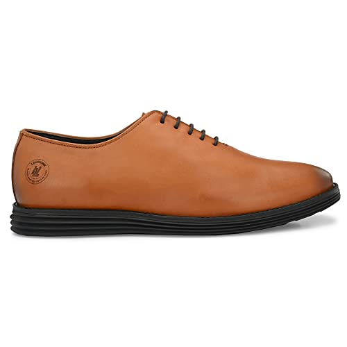 Image of Legwork Men's Leather Wholecut Oxford 2.0 Shoes for Men and Boys
