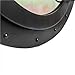 Nagina International Premium Matte Black Nautical Porthole Wall Mounted Mirrors | Maritime Ship's Decor Window