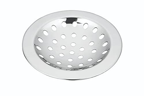CHILLY-S Stainless Steel Floor Drain Cover/Jali/Grating for Bathrooms, Open Area, Kitchen Sinks and Wash Basins (127mm (5"), Pisto Super)