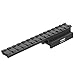 Eastern Tactical Supply Picatinny Riser Mount Picatinny Rail for Red Dot Rifle Scope Laser Flashlight 0.83 inches Height 5.7