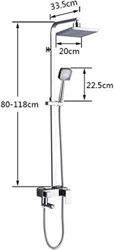 Ensemble de douche-E LED en ABS pour rénover une baignoire ancienne - 8