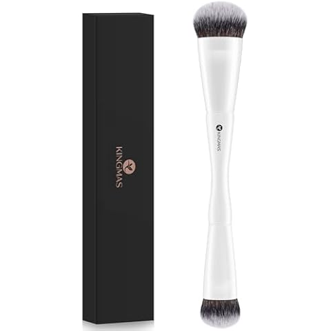 KINGMAS Double-ended Kabuki Makeup Brush Cover