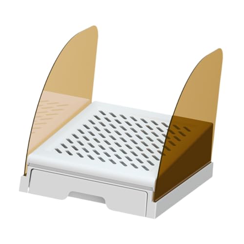 Leefasy 猫砂マットペットトイレマット滑り止めキティ砂パッドフットボード二重層家庭用リビングルームペット用品浴室, 白