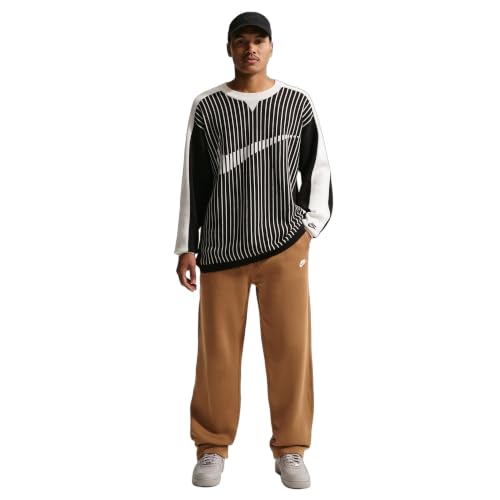 Image of Nike Men's Club Open Hem Brushed Fleece Pants