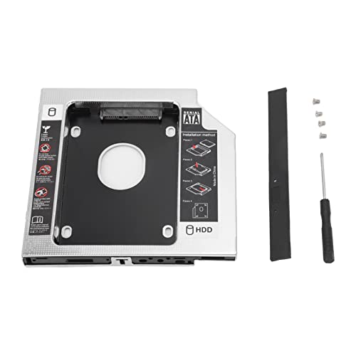 Bandeja Universal para HDD 12.7mm 2.5 a 2nd HDD SSD miniatura 6