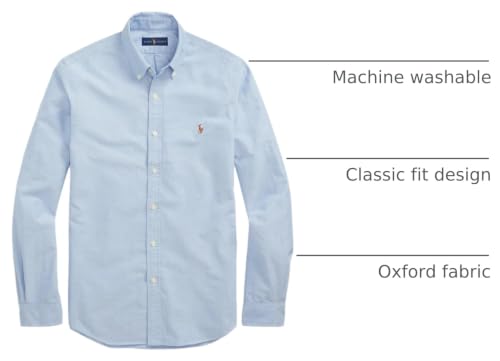 Image of POLO RALPH LAUREN Men's Classic Fit Plaid Oxford Shirt
