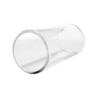 Seamless Pyrex glass. Silky bluesy slide sounds 4mm thick walls. 25mm outside diameter. 48mm tall.