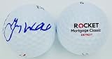 GARY WOODLAND SIGNED ROCKET MORTGAGE CLASSIC GOLF BALL 2024 BRITISH OPEN PGA AUTOGRAPH K1