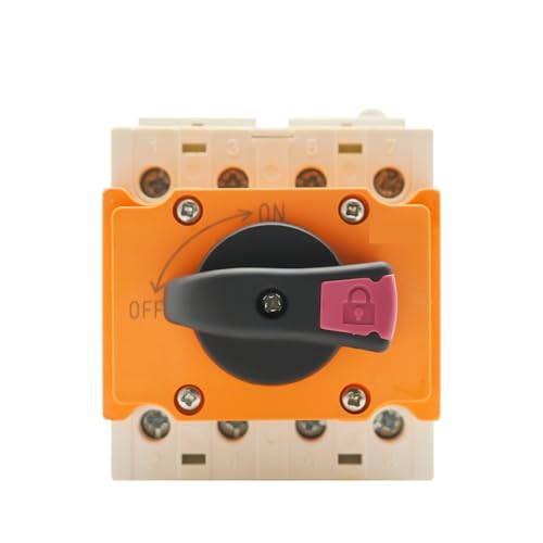 Isolateur rotatif PV 1500V coupure sécurisée 4P 32A pour panneaux