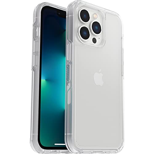 OtterBox iPhone 13 Pro (ONLY) Symmetry Series Case – Clear, Ultra-Sleek, Wireless Charging Compatible, Raised Edges Protect Camera & Screen