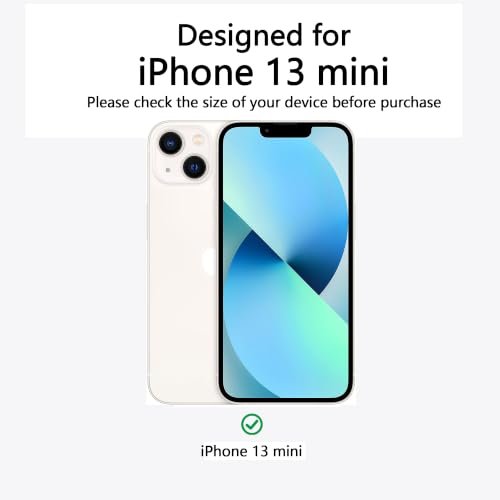 Image of for iPhone 13 Mini Case [Compatible with Magsafe]Translucent Matte Phone Cover, [10 FT Military Grade Drop Protection] Slim Durable Shockproof Protective Bumper (Black Magnetic, iPhone 13mini)