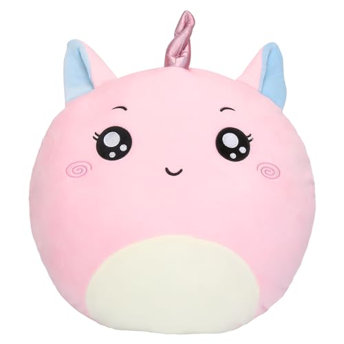 Jellydog Toy 16’’ Unicorn Plush Pillow, Plush Pillow Stuffed Animals For Girls, Cute Plushie Stuffed Unicorn Plush Toy, Soft Cartoon Hugging Pillow,Sleeping Pillow,Soft Plushie Doll Gifts cover