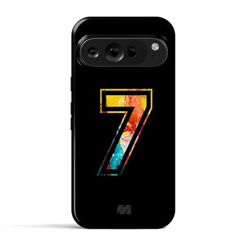 Image of MILLION CASES Graphic Flare Crystal Case for Google Pixel 8a, Google Pixel 8a Back Cover Case(2024) - PC | Midnight Black