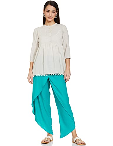 Image of Amazon Brand - Myx Women's Loose Mid Rise Pants (Available in Plus Sizes)