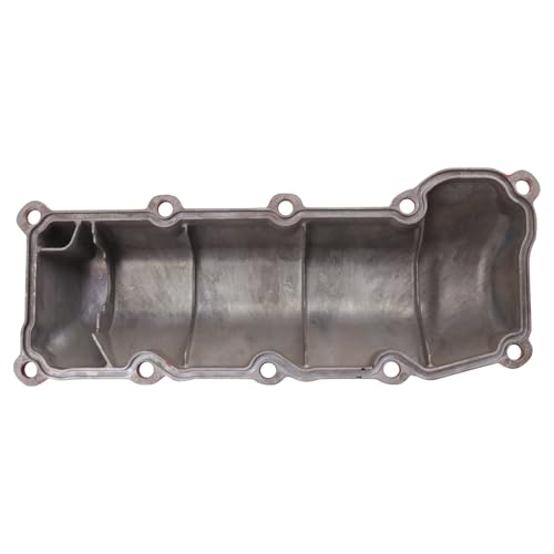 Image of TRQ Left Valve Cover Red Driver Side Compatible with 2005-2009 Dodge Dakota Durango 2007-2011 Nitro 2005-2010 Ram 1500 2006-2010 Jeep Commander Grand Cherokee 2005-2012 Liberty 2011-2012 Ram 1500 2011